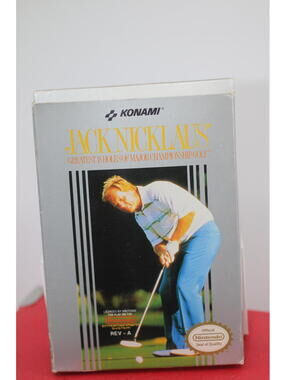 Jack Nicklaus' Greatest 18 Holes of Major Championship Golf Nintendo NES Game